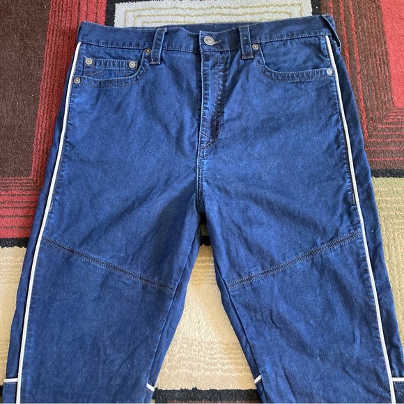 True Religion Marco No Flap SE Relective Relaxed Taper Jeans Men's Size 34x30 - Picture 2 of 15